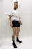 Cueca para Packer - Preta Lisa